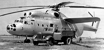 Ми-6 - тяжелый транспортный вертолет
