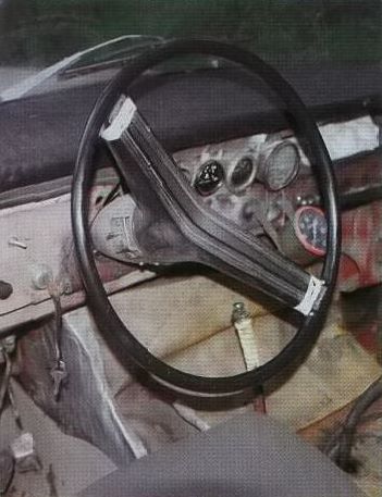 Приборная панель и рулевое колесо