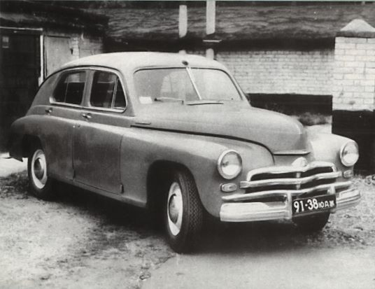 Обновленная «Победа» 1955-1957 годов — ГАЗ М20В.
