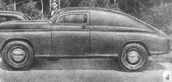 ГАЗ–20–СГ1 1950 года с двухдверным кузовом «фастбек»