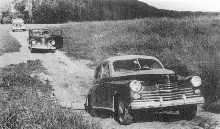Лето '45. Сравнительные испытания «Победы» и Opel Kapitan